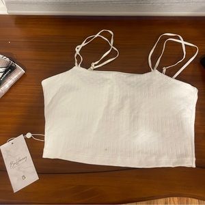 Buffbunny - xl jacquard crop - NWT